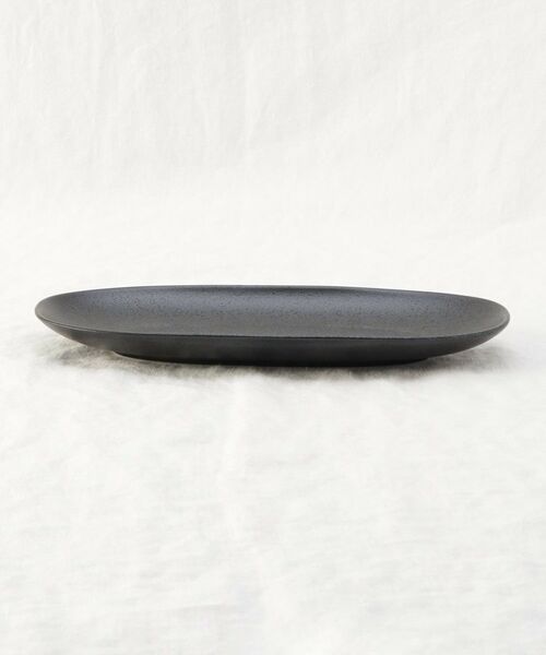 212 KITCHEN STORE / トゥーワントゥーキッチン ストア 食器 | 楕円 長盛皿 黒マット | 詳細2