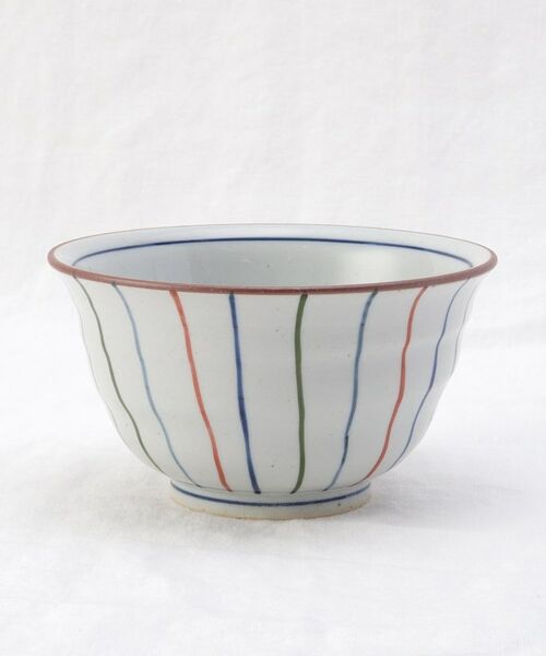 212 KITCHEN STORE / トゥーワントゥーキッチン ストア 食器 | 四色十草 赤緑 多用丼 | 詳細2