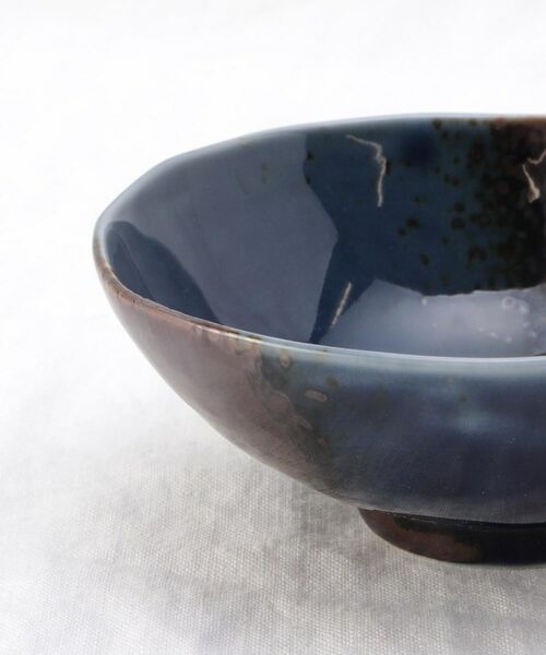 212 KITCHEN STORE / トゥーワントゥーキッチン ストア 食器 | ルリ錆吹 平茶碗 | 詳細5