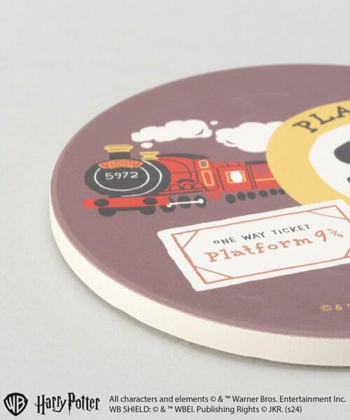 212 KITCHEN STORE / トゥーワントゥーキッチン ストア その他 | 吸水コースター ９と３／４番線 ＜Harry Potter ハリー・ポッター＞ | 詳細3
