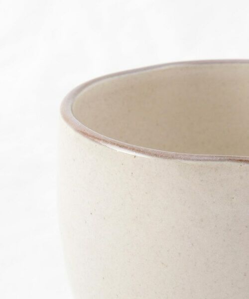 212 KITCHEN STORE / トゥーワントゥーキッチン ストア グラス・マグカップ | 美濃焼 赤土3ぺこカップ WH ＜ハレとケ＞ | 詳細4