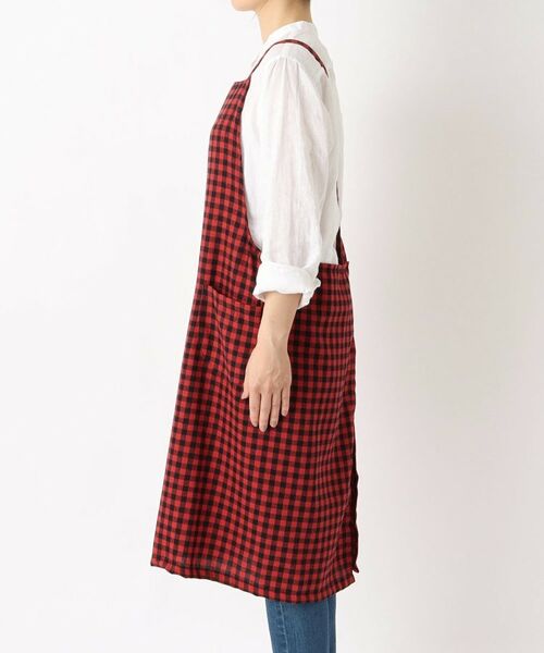 212 KITCHEN STORE / トゥーワントゥーキッチン ストア インテリア・生活雑貨・ホビー・ステーショナリー | 起毛チェックエプロン RD | 詳細2