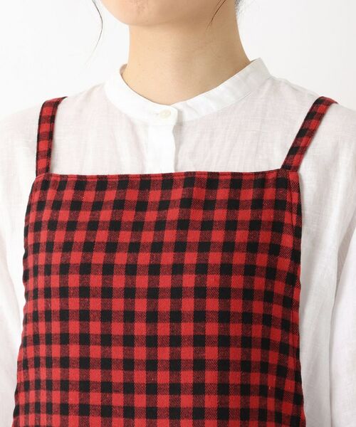 212 KITCHEN STORE / トゥーワントゥーキッチン ストア インテリア・生活雑貨・ホビー・ステーショナリー | 起毛チェックエプロン RD | 詳細4
