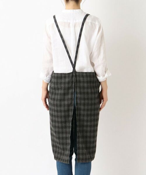 212 KITCHEN STORE / トゥーワントゥーキッチン ストア インテリア・生活雑貨・ホビー・ステーショナリー | 起毛チェックエプロン BK | 詳細3