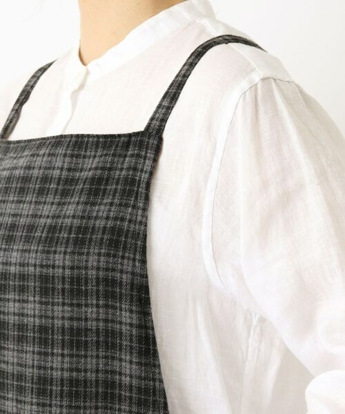 212 KITCHEN STORE / トゥーワントゥーキッチン ストア インテリア・生活雑貨・ホビー・ステーショナリー | 起毛チェックエプロン BK | 詳細5
