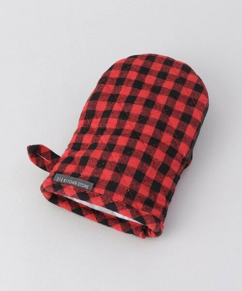 212 KITCHEN STORE / トゥーワントゥーキッチン ストア インテリア・生活雑貨・ホビー・ステーショナリー | 起毛チェックミトン Rd | 詳細1