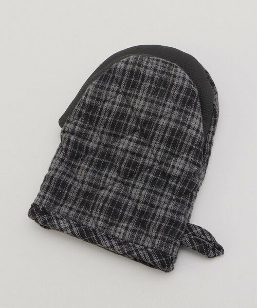 212 KITCHEN STORE / トゥーワントゥーキッチン ストア インテリア・生活雑貨・ホビー・ステーショナリー | 起毛チェックミトン BK | 詳細2