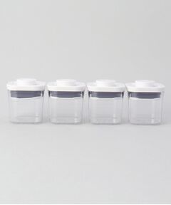 212 KITCHEN STORE / トゥーワントゥーキッチン ストア キッチンツール | ポップコンテナミニスクエア ミニ 4Pセット ＜OXO オクソー＞
