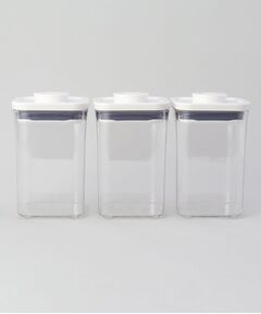 212 KITCHEN STORE / トゥーワントゥーキッチン ストア キッチンツール | ポップコンテナスモールスクエア ショート 3Pセット ＜OXO オクソー＞