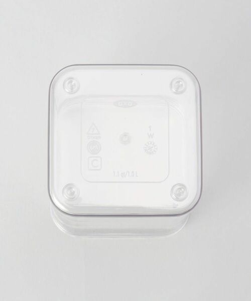 212 KITCHEN STORE / トゥーワントゥーキッチン ストア キッチンツール | ポップコンテナスモールスクエア ショート 3Pセット ＜OXO オクソー＞ | 詳細7