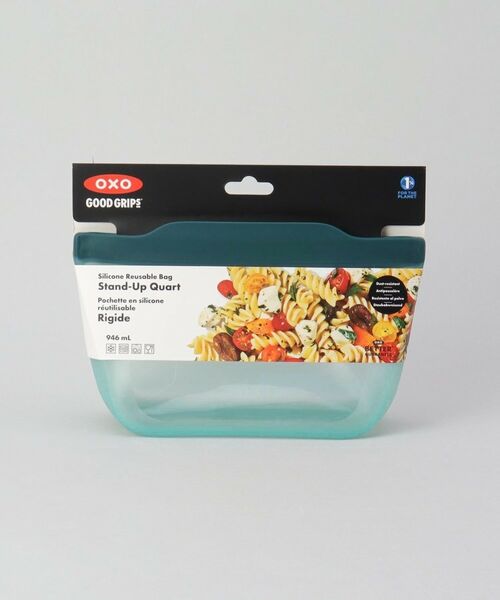 212 KITCHEN STORE / トゥーワントゥーキッチン ストア キッチンツール | シリコンスタンドバッグ M　BL ＜OXO オクソー＞ | 詳細8