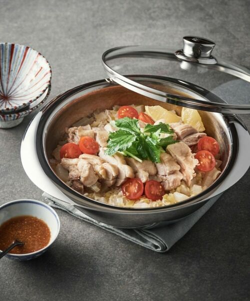 212 KITCHEN STORE / トゥーワントゥーキッチン ストア キッチンツール | NEW PAN 20CM ガラス蓋タオル付き ＜MEYER マイヤー＞ | 詳細7