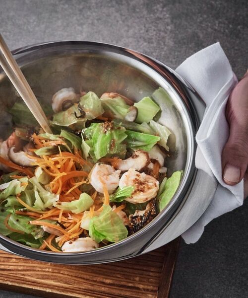 212 KITCHEN STORE / トゥーワントゥーキッチン ストア キッチンツール | NEW PAN 20CM ガラス蓋タオル付き ＜MEYER マイヤー＞ | 詳細9