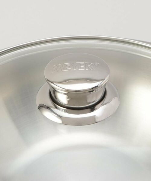 212 KITCHEN STORE / トゥーワントゥーキッチン ストア キッチンツール | NEW PAN 24CM ガラス蓋タオル付き ＜MEYER マイヤー＞ | 詳細4