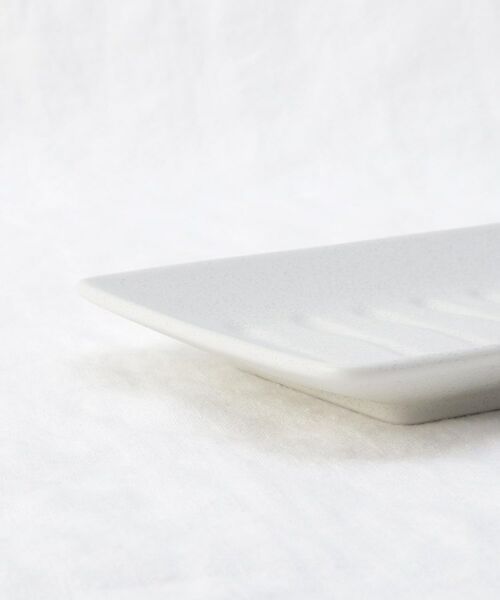 212 KITCHEN STORE / トゥーワントゥーキッチン ストア 食器 | 彫り長角皿 白結晶 | 詳細5