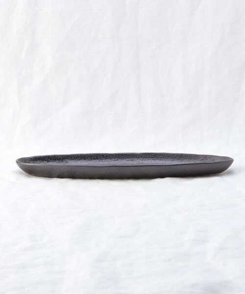 212 KITCHEN STORE / トゥーワントゥーキッチン ストア 食器 | 楕円長皿 伊賀黒 | 詳細2