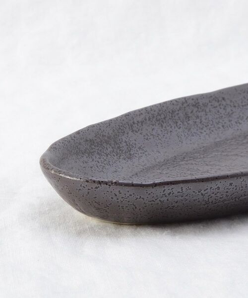 212 KITCHEN STORE / トゥーワントゥーキッチン ストア 食器 | 楕円長皿 伊賀黒 | 詳細5