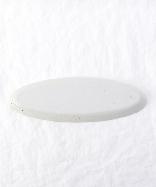212 KITCHEN STORE / トゥーワントゥーキッチン ストア 食器 | 楕円長皿 白粉引 | 詳細4