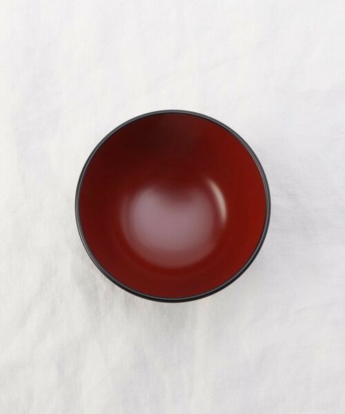 212 KITCHEN STORE / トゥーワントゥーキッチン ストア 食器 | 白檀塗風 暁 内朱 汁椀 | 詳細3