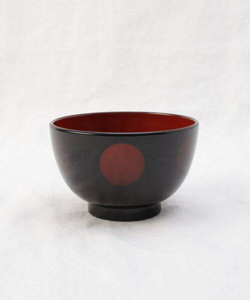 212 KITCHEN STORE / トゥーワントゥーキッチン ストア 食器 | 白檀塗風 日の丸 内朱 汁椀 | 詳細2