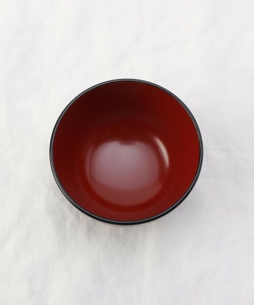 212 KITCHEN STORE / トゥーワントゥーキッチン ストア 食器 | 白檀塗風 日の丸 内朱 汁椀 | 詳細3