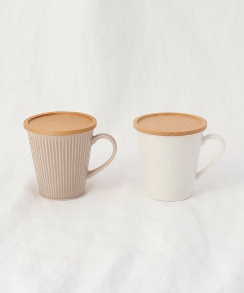 212 KITCHEN STORE / トゥーワントゥーキッチン ストア グラス・マグカップ | フタ付ペアマグセット WH/SP ＜THE VESSEL ザ・ヴェセル＞ | 詳細1