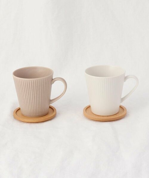 212 KITCHEN STORE / トゥーワントゥーキッチン ストア グラス・マグカップ | フタ付ペアマグセット WH/SP ＜THE VESSEL ザ・ヴェセル＞ | 詳細2