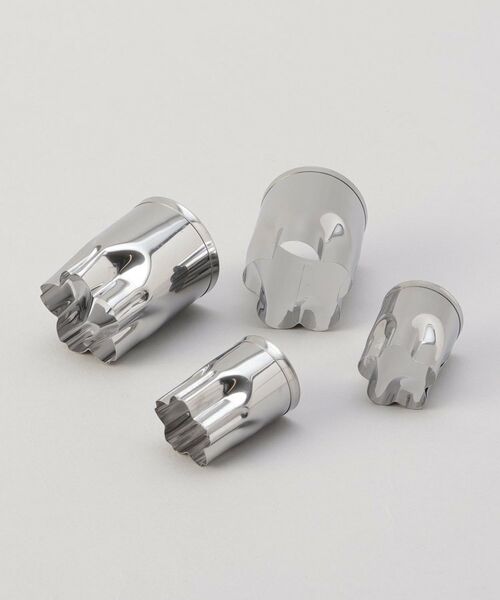 212 KITCHEN STORE / トゥーワントゥーキッチン ストア キッチンツール | シーズナルチョイス ステンレス製野菜抜き型 4個組 | 詳細3