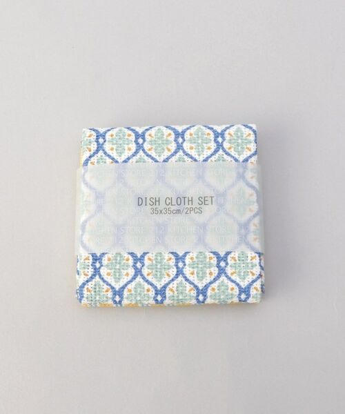 212 KITCHEN STORE / トゥーワントゥーキッチン ストア インテリア・生活雑貨・ホビー・ステーショナリー | ディッシュクロス 2PCSセット アラベスク BL | 詳細8