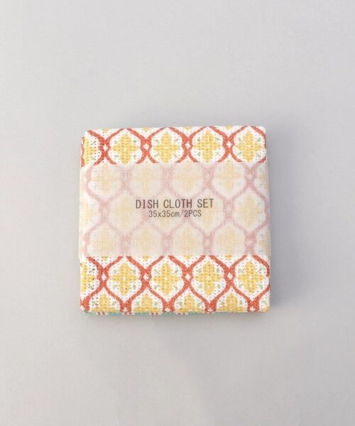 212 KITCHEN STORE / トゥーワントゥーキッチン ストア インテリア・生活雑貨・ホビー・ステーショナリー | ディッシュクロス 2PCSセット アラベスク RD | 詳細8
