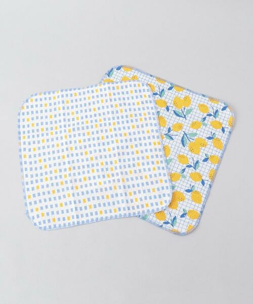 212 KITCHEN STORE / トゥーワントゥーキッチン ストア インテリア・生活雑貨・ホビー・ステーショナリー | ディッシュクロス 2PCSセット レモン BL | 詳細1