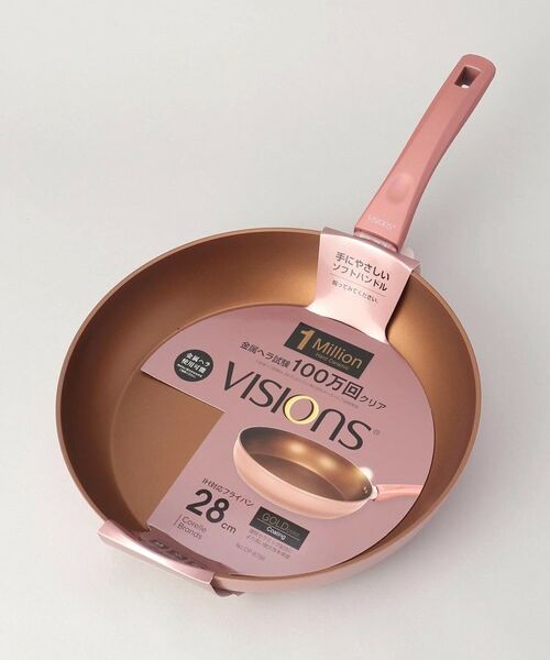 212 KITCHEN STORE / トゥーワントゥーキッチン ストア キッチンツール | VISIONS GOLD IH対応フライパン28cm PK | 詳細8