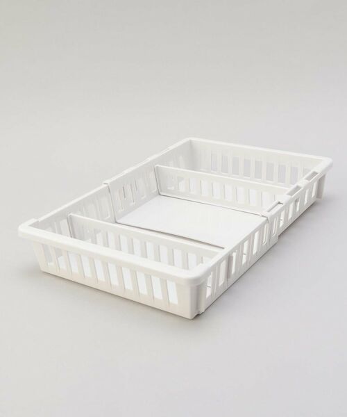 212 KITCHEN STORE / トゥーワントゥーキッチン ストア キッチンツール | トトノ 野菜・冷凍室用 伸縮ストッカー浅型 レギュラー 22～33.5cm W | 詳細2