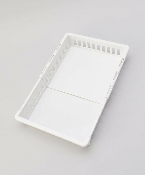 212 KITCHEN STORE / トゥーワントゥーキッチン ストア キッチンツール | トトノ 野菜・冷凍室用 伸縮ストッカー浅型 レギュラー 22～33.5cm W | 詳細4