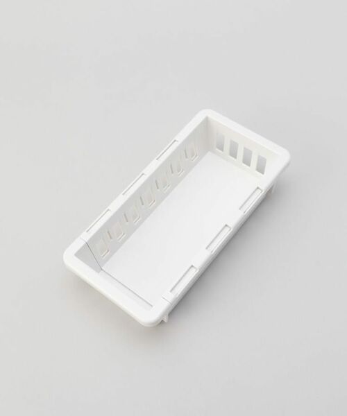 212 KITCHEN STORE / トゥーワントゥーキッチン ストア キッチンツール | トトノ 野菜・冷凍室用 伸縮ストッカー浅型 スリム  22～33.5cm W | 詳細5