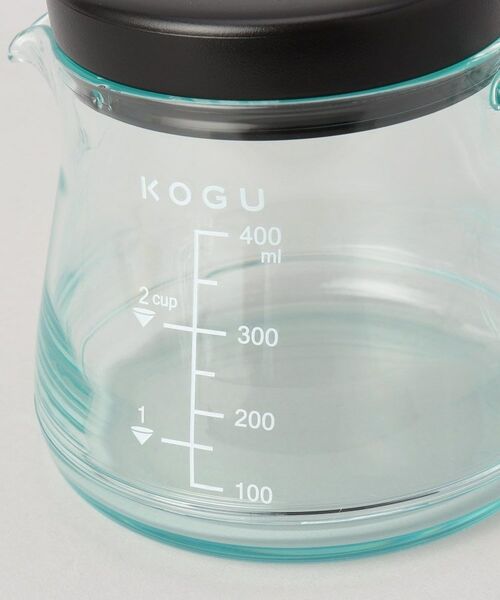 212 KITCHEN STORE / トゥーワントゥーキッチン ストア インテリア・生活雑貨・ホビー・ステーショナリー | 珈琲考具 割れにくいサーバー 400ml ＜KOGU＞ | 詳細8
