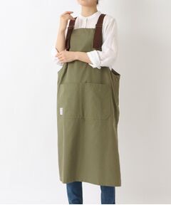 212 KITCHEN STORE / トゥーワントゥーキッチン ストア インテリア・生活雑貨・ホビー・ステーショナリー | カバーオールロングエプロン カーキ ＜FABORI ファボリ＞
