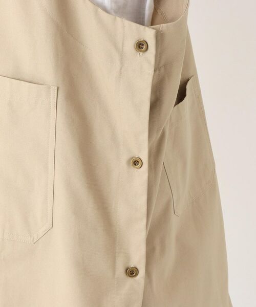 212 KITCHEN STORE / トゥーワントゥーキッチン ストア インテリア・生活雑貨・ホビー・ステーショナリー | カバーオールロングエプロン グレージュ ＜FABORI ファボリ＞ | 詳細8