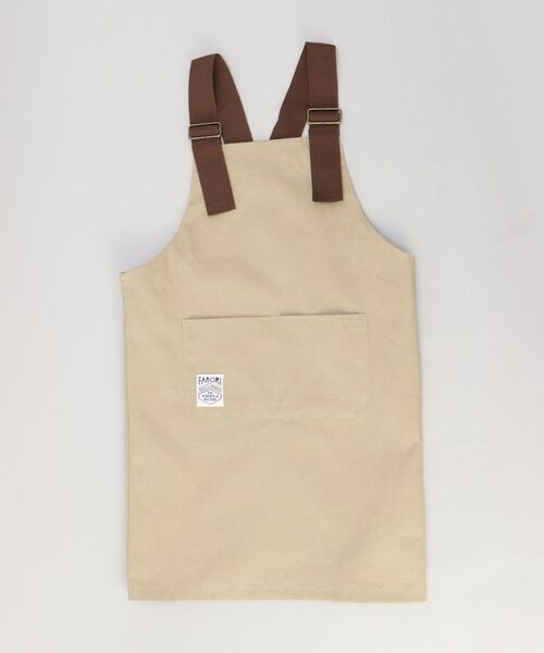 212 KITCHEN STORE / トゥーワントゥーキッチン ストア インテリア・生活雑貨・ホビー・ステーショナリー | カバーオールキッズエプロン グレージュ ＜FABORI ファボリ＞ | 詳細1