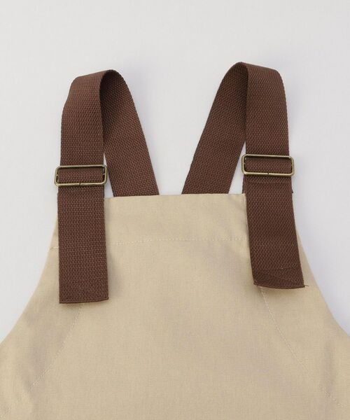 212 KITCHEN STORE / トゥーワントゥーキッチン ストア インテリア・生活雑貨・ホビー・ステーショナリー | カバーオールキッズエプロン グレージュ ＜FABORI ファボリ＞ | 詳細3