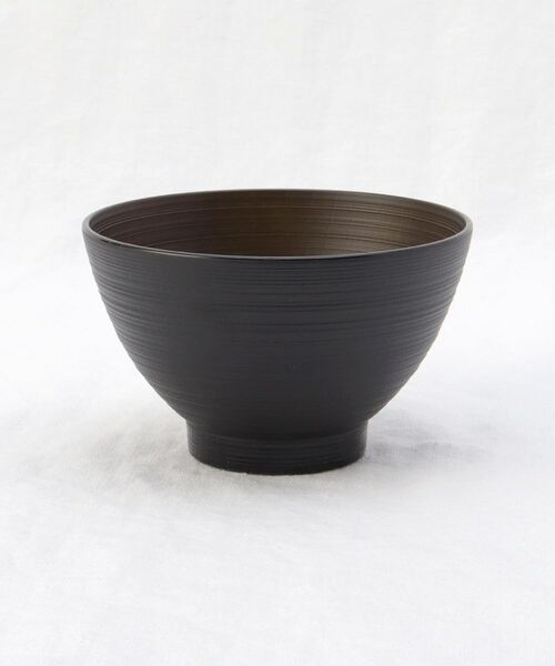 212 KITCHEN STORE / トゥーワントゥーキッチン ストア 食器 | 汁椀 刷毛筋 黒内木目 | 詳細2