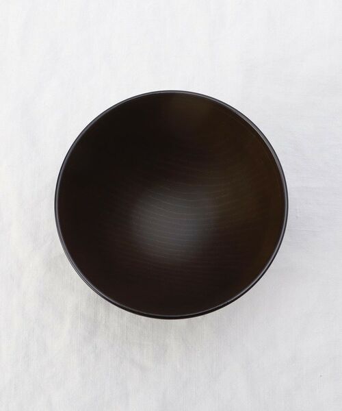 212 KITCHEN STORE / トゥーワントゥーキッチン ストア 食器 | 汁椀 刷毛筋 黒内木目 | 詳細3