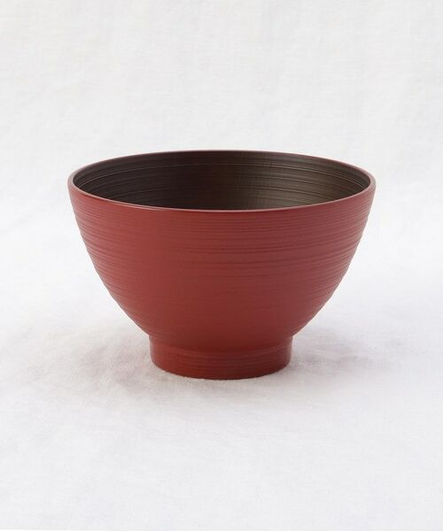 212 KITCHEN STORE / トゥーワントゥーキッチン ストア 食器 | 汁椀 刷毛筋 赤内木目 | 詳細2