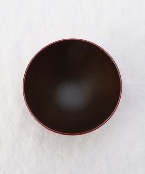 212 KITCHEN STORE / トゥーワントゥーキッチン ストア 食器 | 汁椀 刷毛筋 赤内木目 | 詳細3