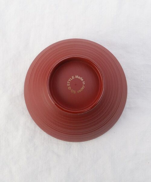 212 KITCHEN STORE / トゥーワントゥーキッチン ストア 食器 | 汁椀 刷毛筋 赤内木目 | 詳細4