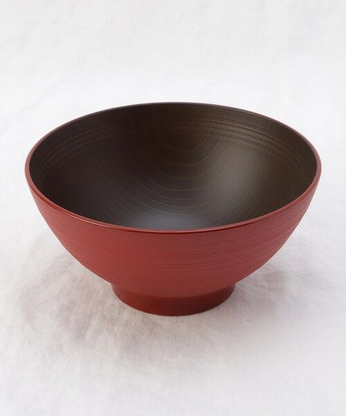 212 KITCHEN STORE / トゥーワントゥーキッチン ストア 食器 | どんぶり 刷毛筋 赤内木目 | 詳細1