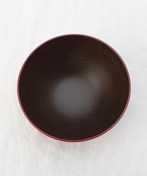 212 KITCHEN STORE / トゥーワントゥーキッチン ストア 食器 | どんぶり 刷毛筋 赤内木目 | 詳細3