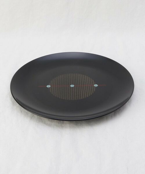 212 KITCHEN STORE / トゥーワントゥーキッチン ストア 食器 | むすび 9.0寸 丸皿 黒 | 詳細1