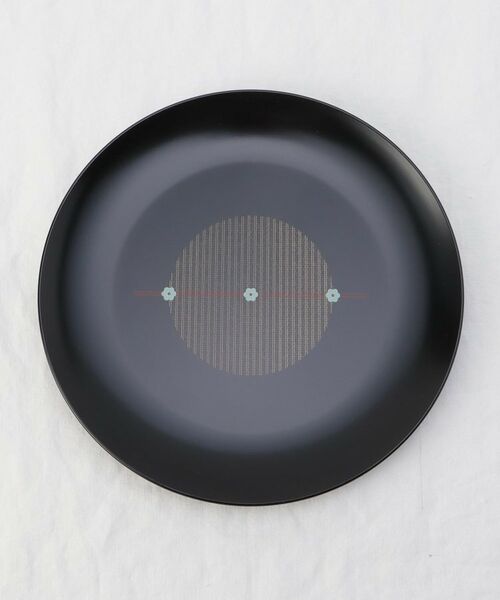212 KITCHEN STORE / トゥーワントゥーキッチン ストア 食器 | むすび 9.0寸 丸皿 黒 | 詳細3
