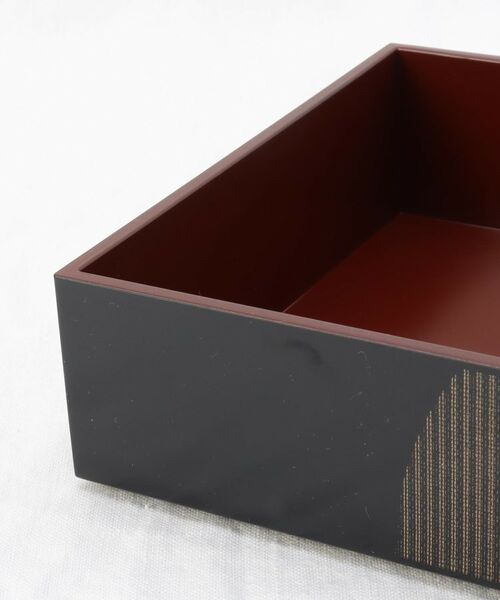 212 KITCHEN STORE / トゥーワントゥーキッチン ストア インテリア・生活雑貨・ホビー・ステーショナリー | むすび 5.0寸 二段重（中子付) 黒 | 詳細7